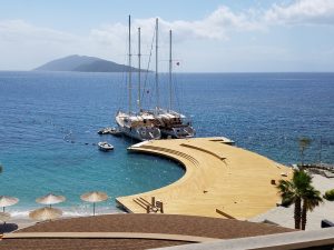 the resort has 2 gulets (traditional Turkish sailing vessels) available for charter