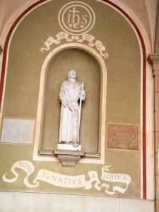 Saint Ignatius of Loyola, founder of the Society of Jesus aka Jesuits